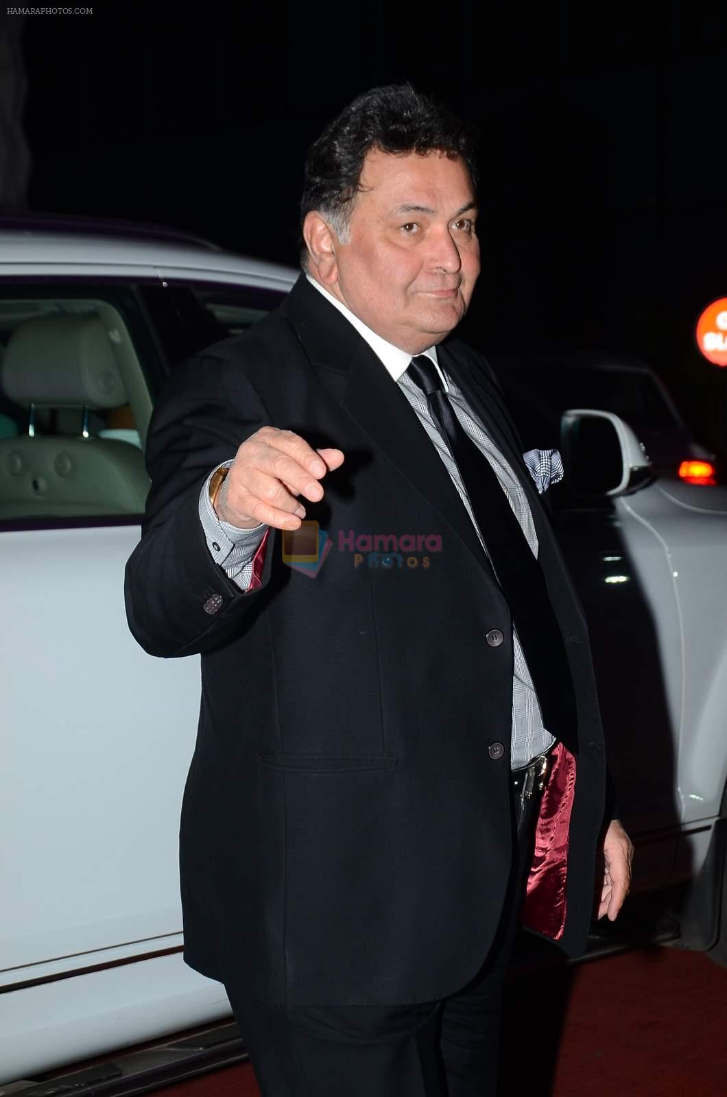 Rishi Kapoor at Tulsi Kumar's wedding reception in Sahara Star, Mumbai on 2nd March 2015