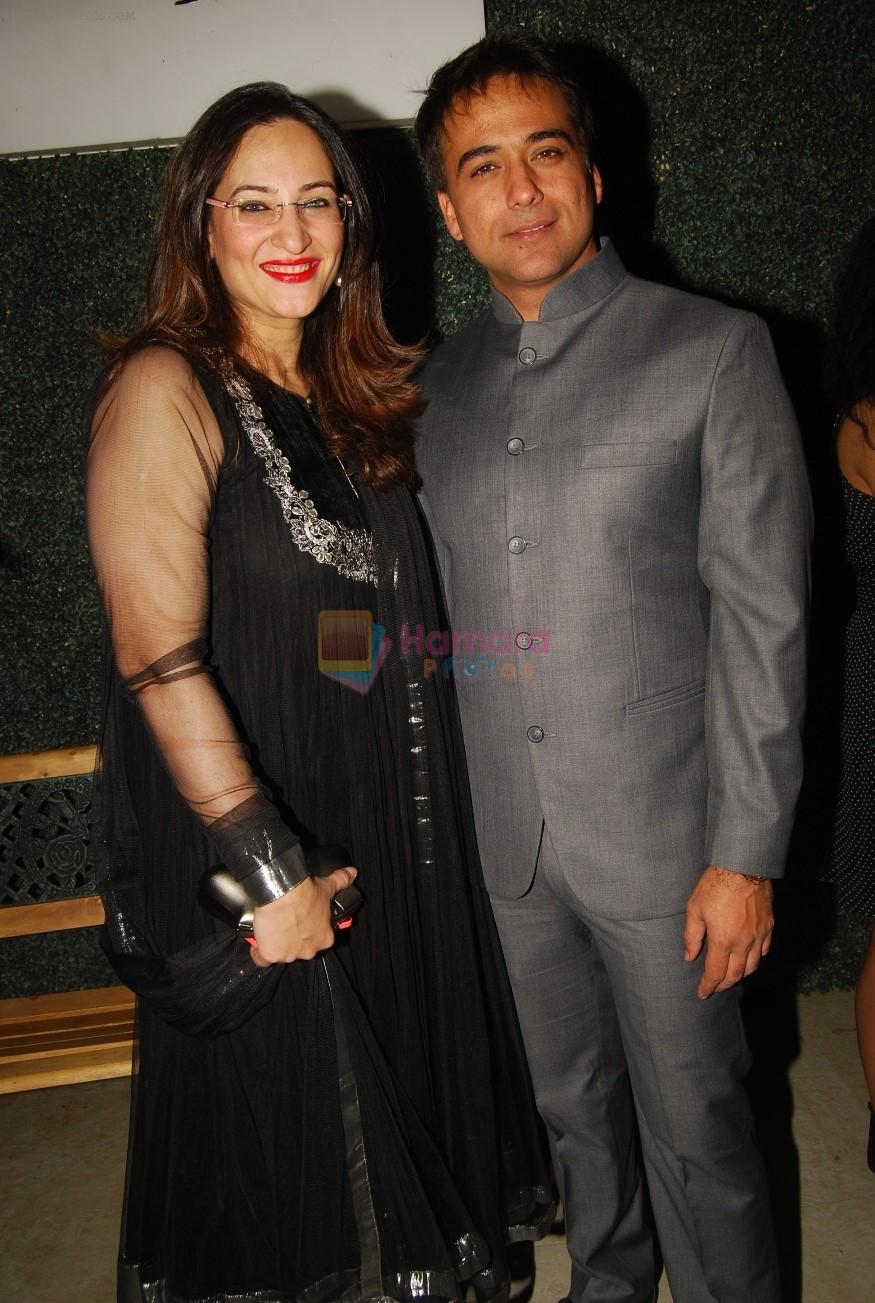 Rakshanda Khan And Sachin Tyagi at the launch of Tere Shehar Mai in Mumbai on 2nd March 2015