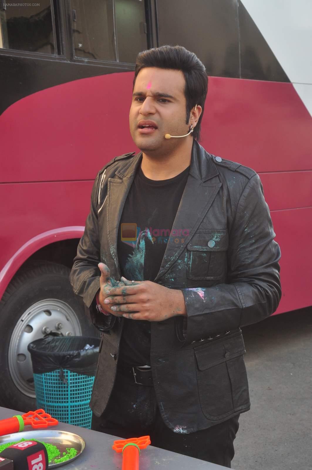 Krishna Abhishek at Killer Karaoke launch by & TV in Vasai on 2nd March 2015