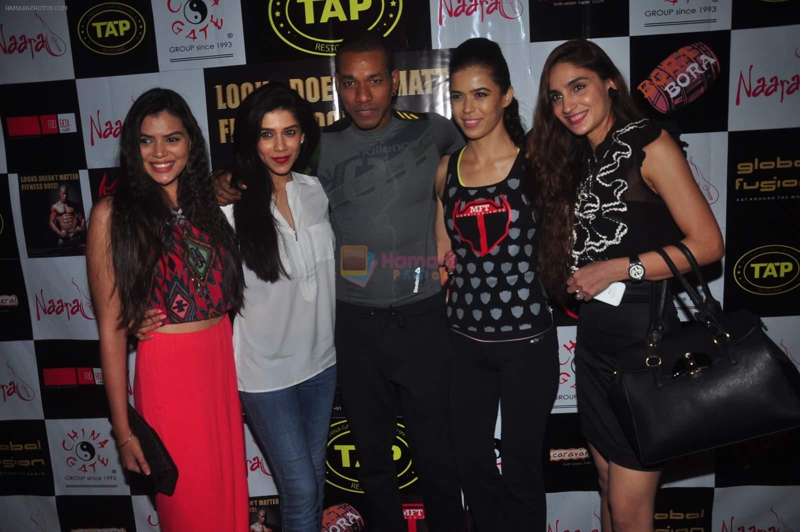 Sucheta and Harrison's bash for MFT fitness in TAP Bar on 3rd March 2015