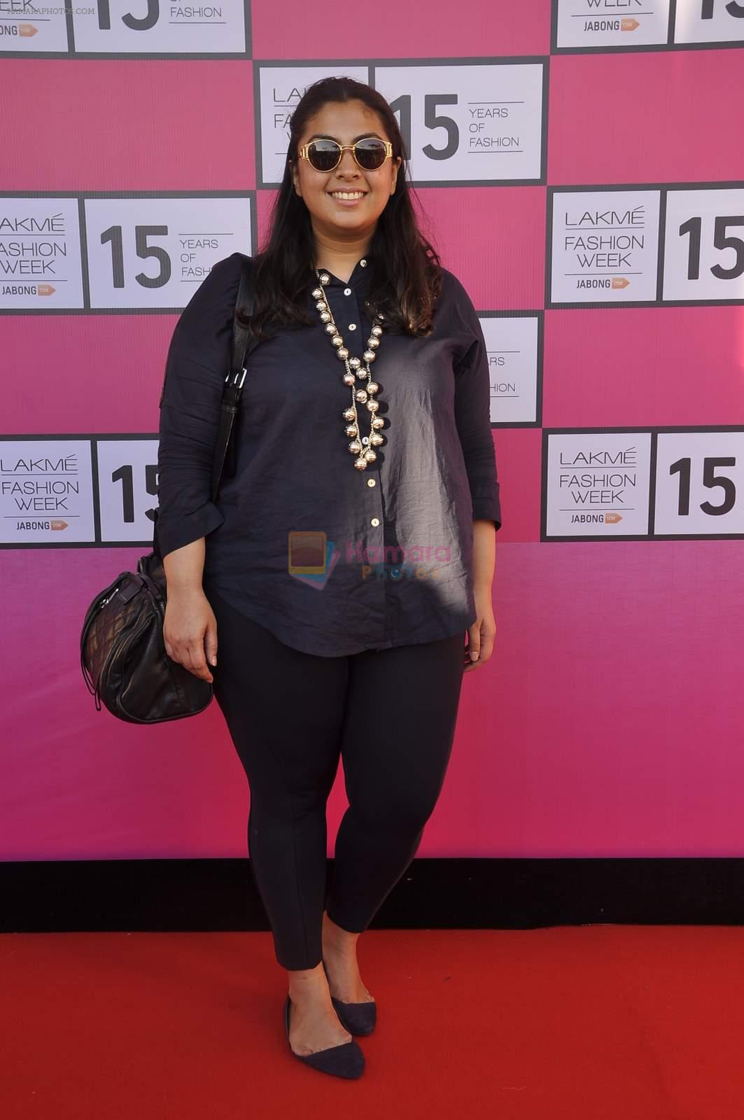 at Lakme Fashion Week preview in Palladium on 3rd March 2015