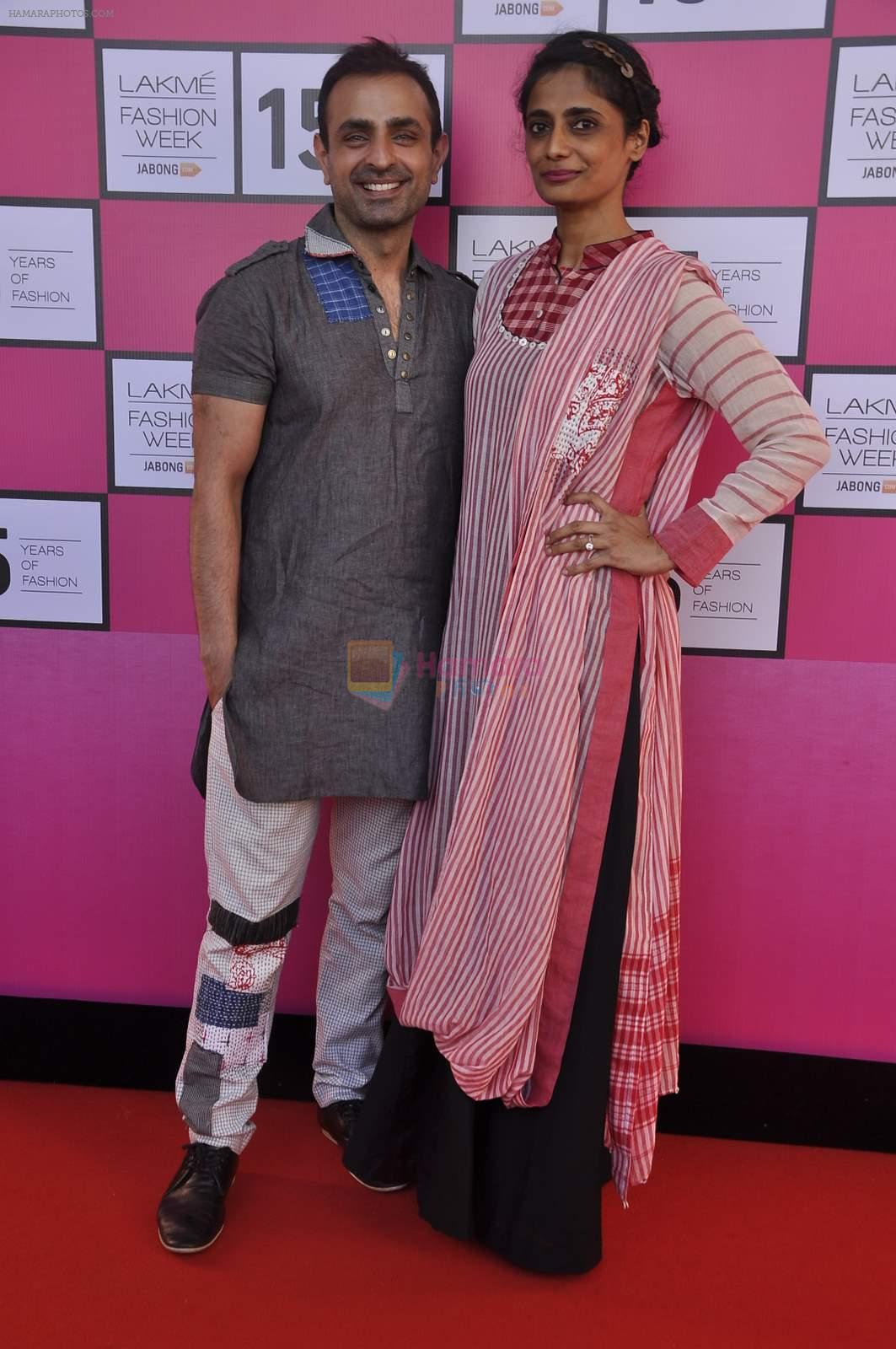 at Lakme Fashion Week preview in Palladium on 3rd March 2015