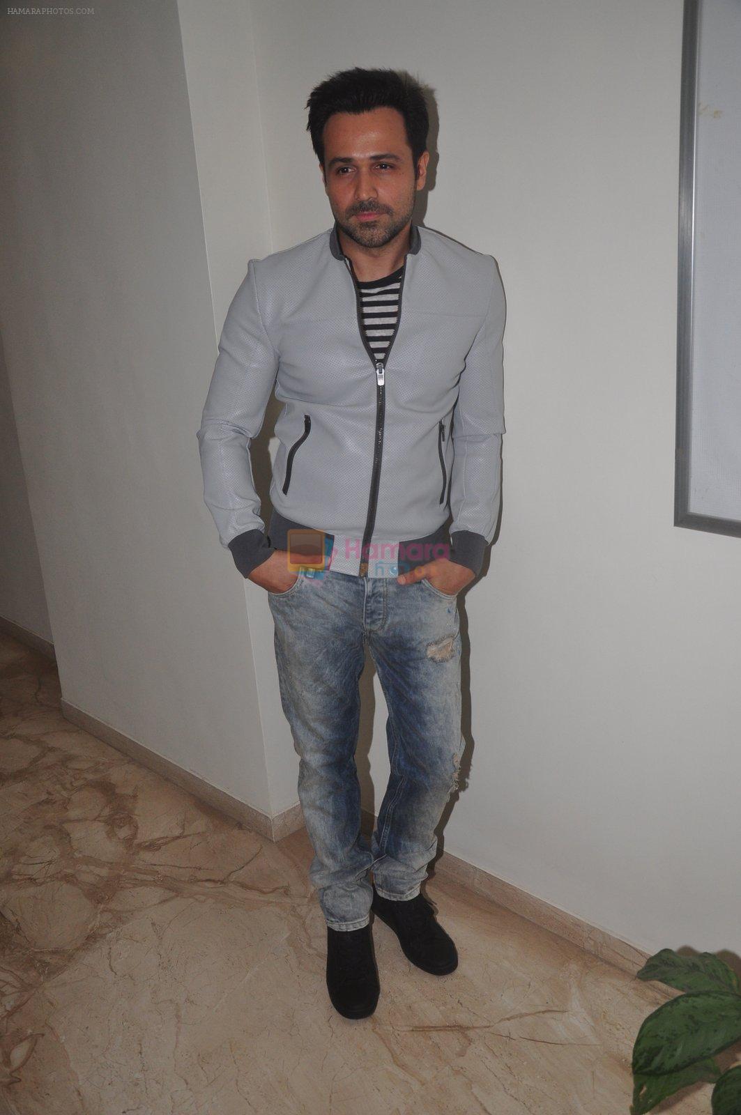 Emraan Hashmi at Mr. X first look launch in Mumbai on 4th March 2015