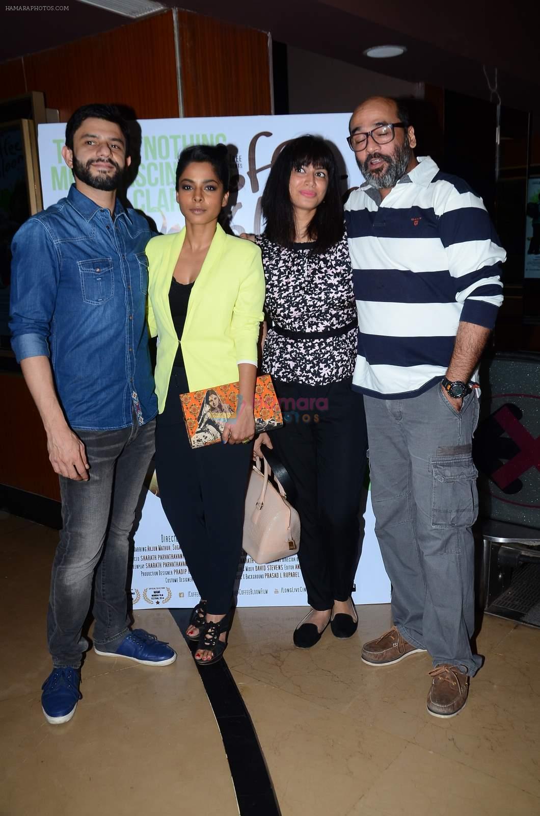 Mohan Kapoor, Arjun Mathur, Sugandha Garg at Coffee Bloom premiere in PVR on 5th March 2015
