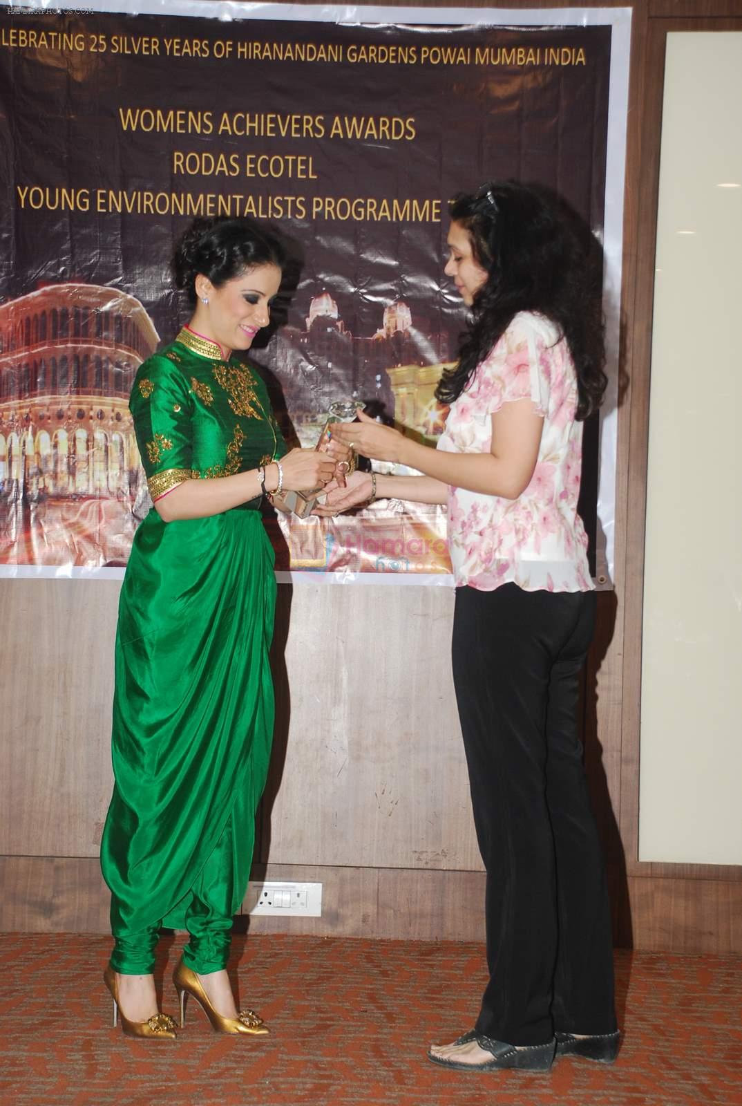 Rouble Nagi at Young Environmentalists Trust women achievers awards in Powai on 7th March 2015