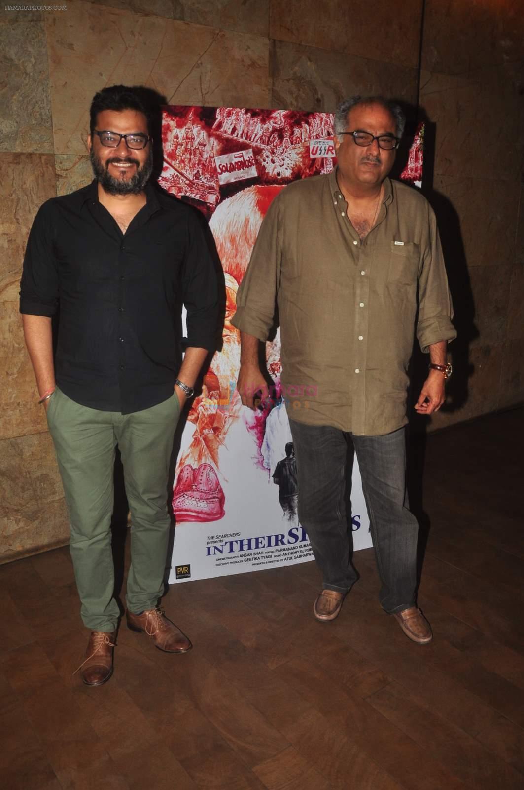 Boney Kapoor, Atul Sabharwal at In Their shoes screening in Lightbox, Mumbai on 10th March 2015