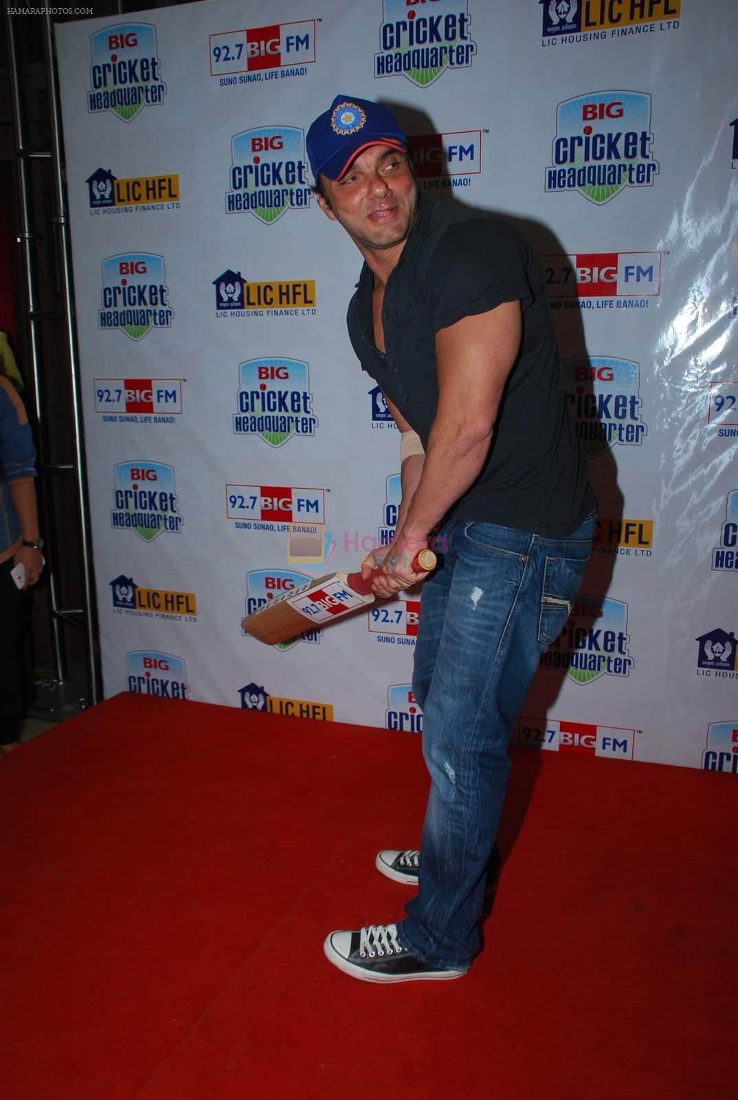 Sohail Khan at Big FM world cup meet in Andheri, Mumbai on 10th March 2015