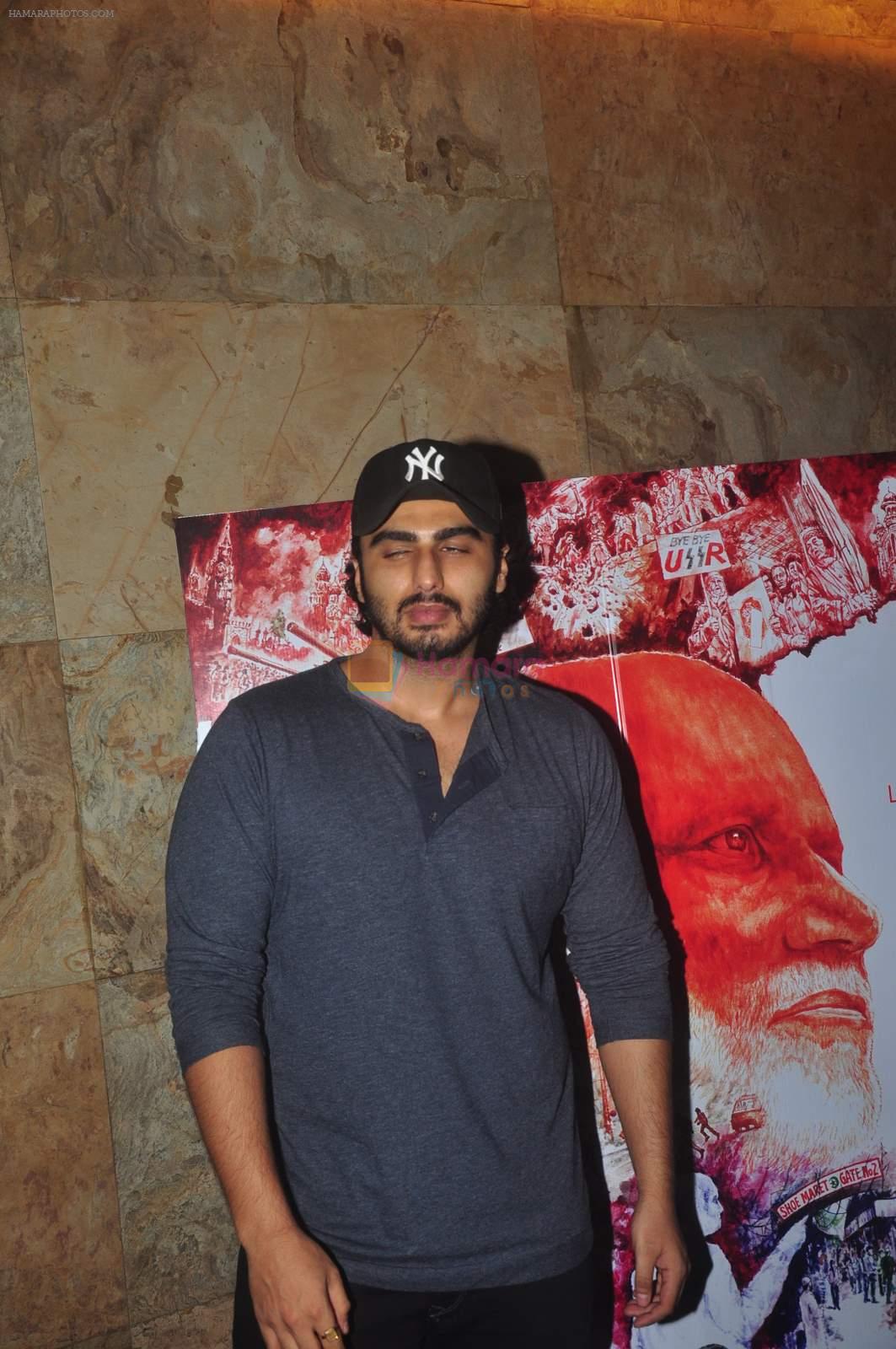 Arjun Kapoor at In Their shoes screening in Lightbox, Mumbai on 10th March 2015