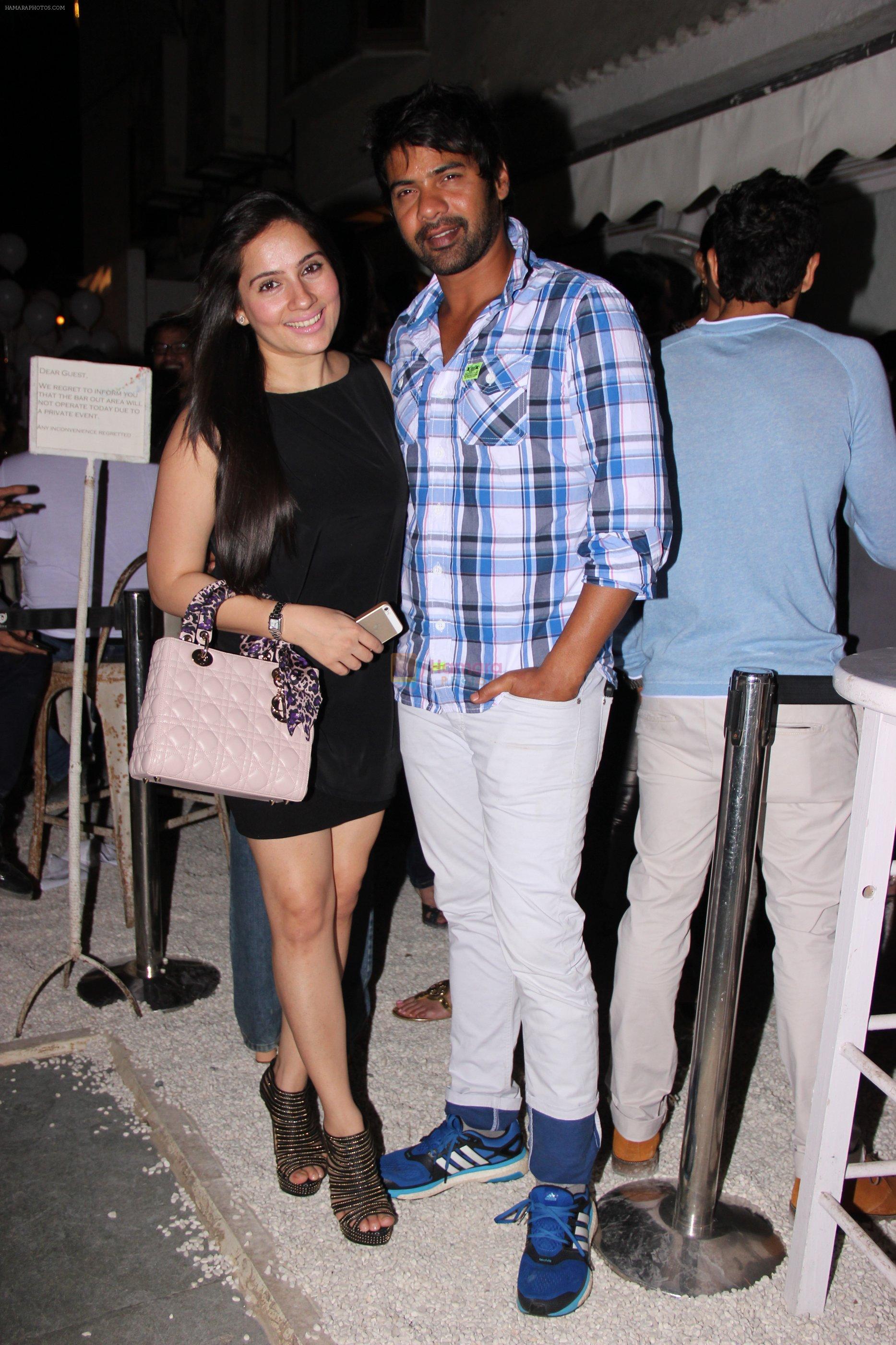 Shabbir Ahluwalia at Candice Pinto's Birthday Bash in Olive on 11th March 2015