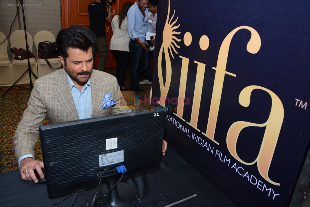 Anil Kapoor at IIFA press meet in J W Marriott, Mumbai on 13th March 2015