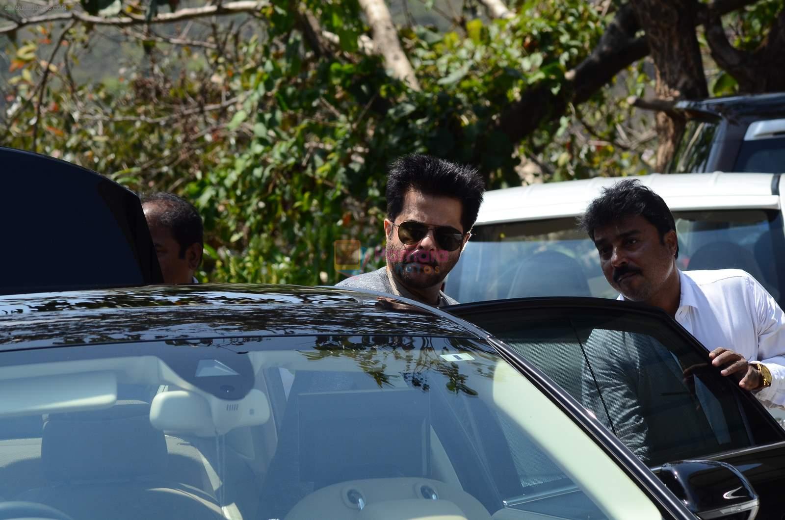 Anil Kapoor at Aamir Khan's 50th birthday celebration in Lonavala on 15th March 2015