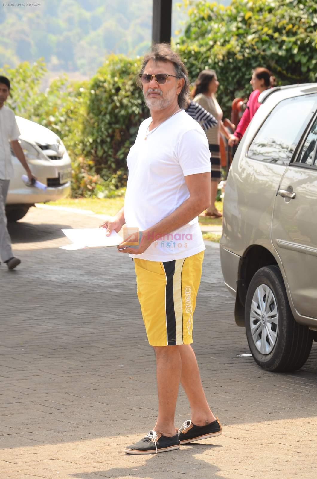 at Aamir Khan's 50th birthday celebration in Lonavala on 15th March 2015