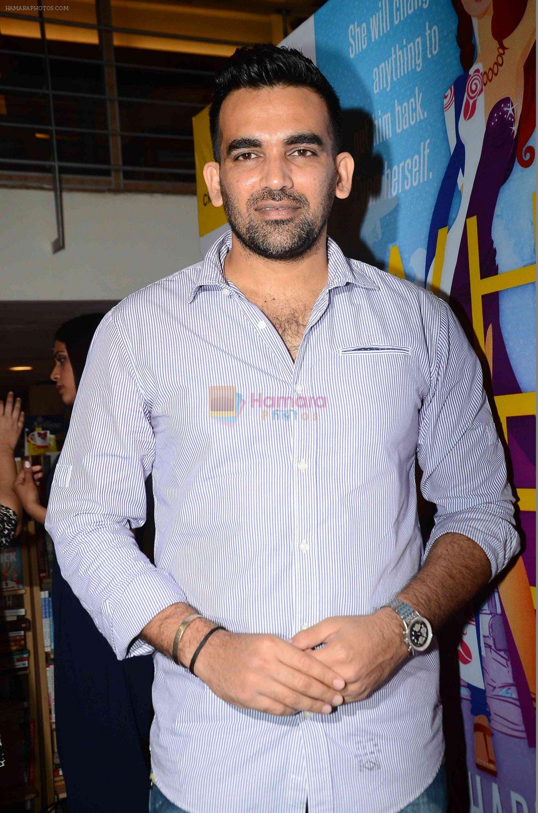 Zaheer Khan at the launch of Tina Sharma's Who ME book in Mumbai on 16th March 2015
