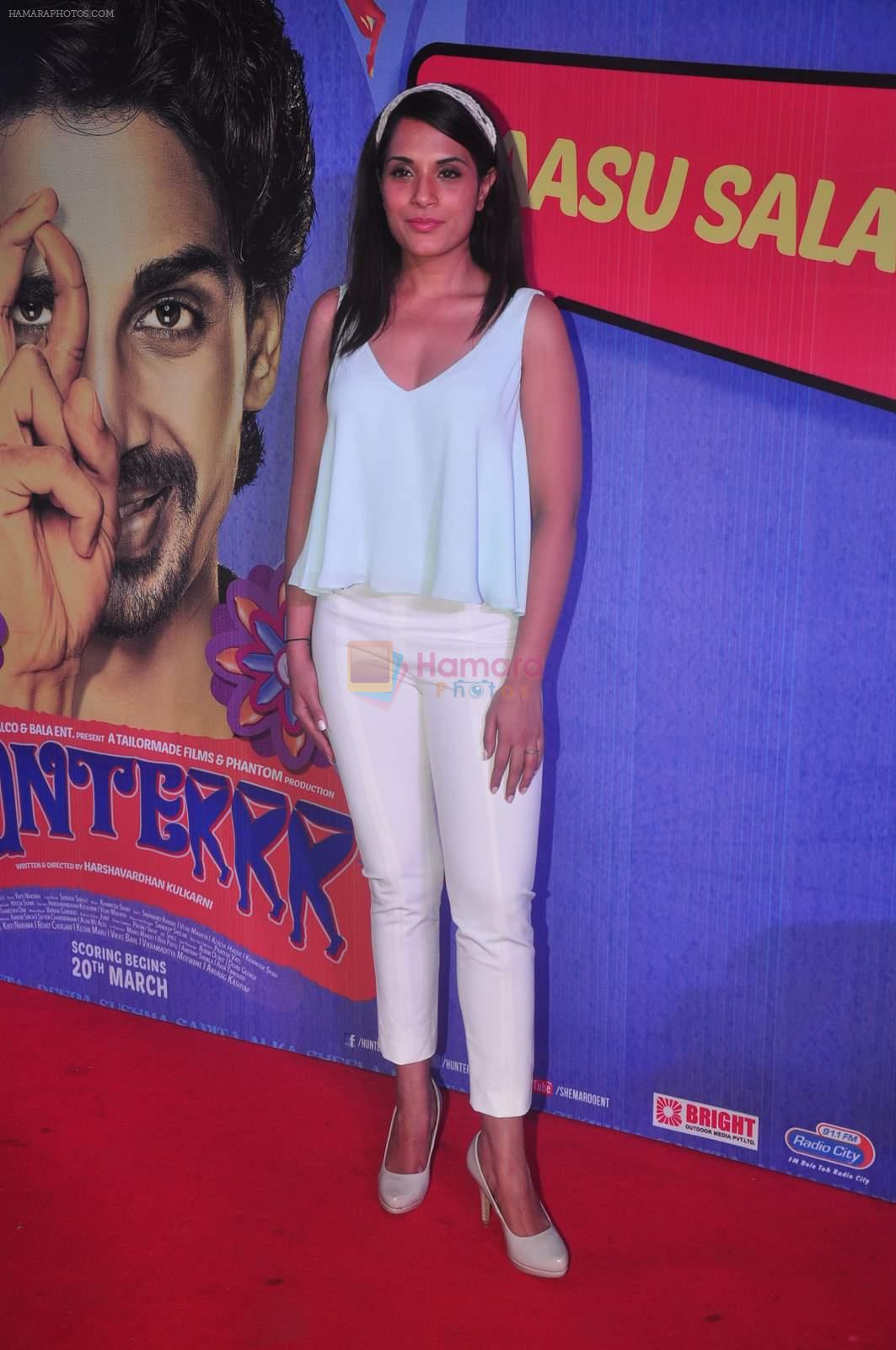 Richa Chadda at Hunterrr film premiere in Cinemax, Mumbai on 17th March 2015