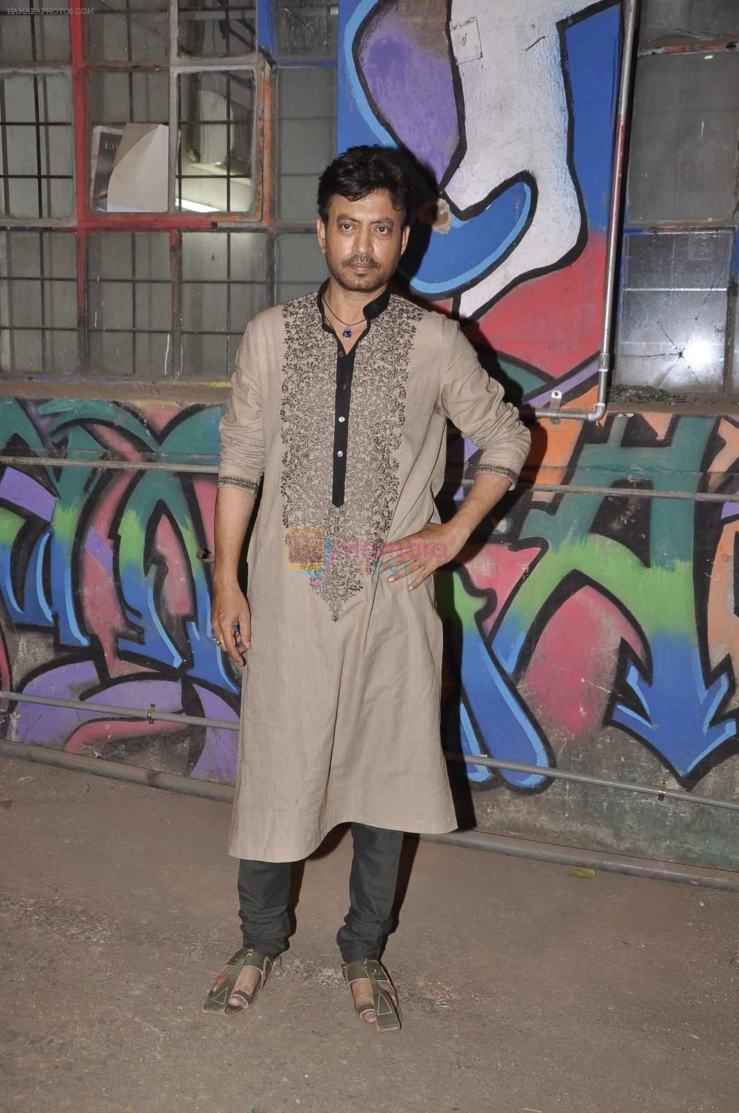 Irrfan Khan at Sabyasachi show in Byculla on 17th March 2015