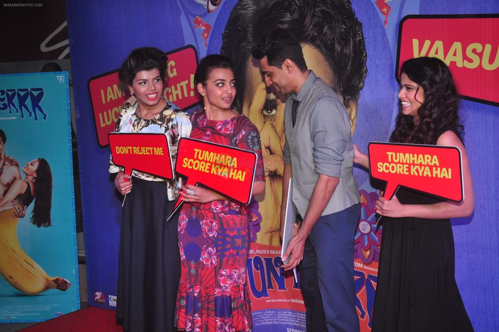 Sai Tamhankar at Hunterrr film premiere in Cinemax, Mumbai on 17th March 2015