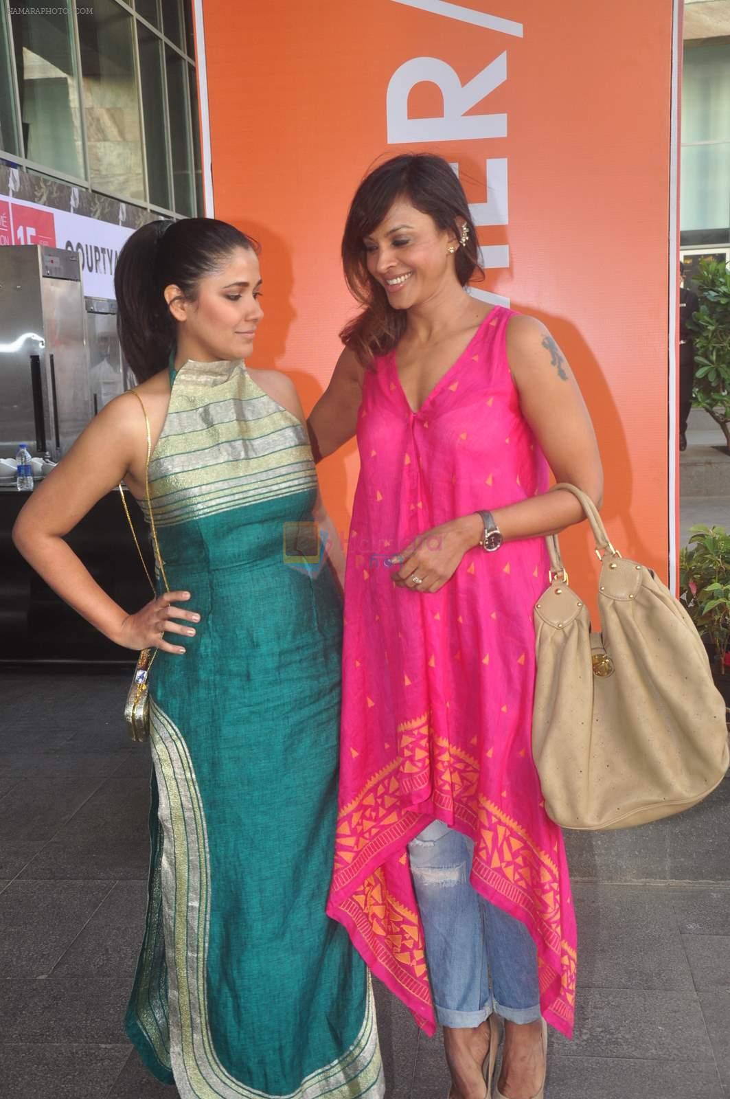 Manasi Scott, Narayani Shastri on Day 1 at Lakme Fashion Week 2015 on 18th March 2015