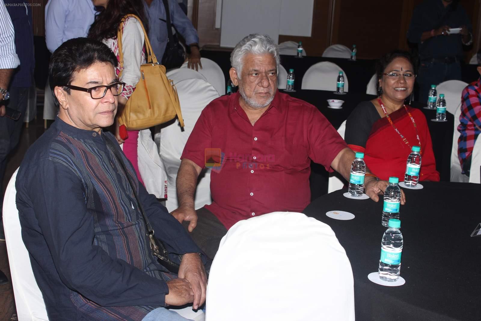 Benjamin Gilani, Om Puri, Seema Biswas at Jai Ho Democracy trailor launch in The Club on 18th March 2015