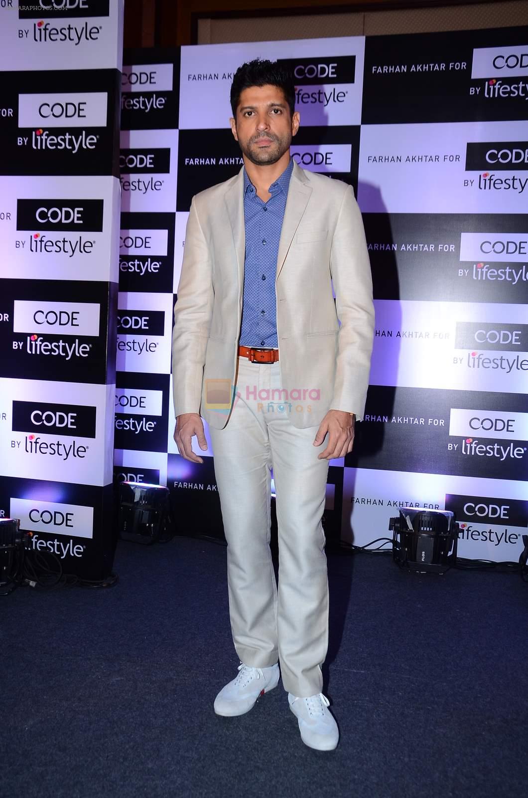 Farhan Akhtar launches Code for Lifestyle in Taj Lands End, Mumbai on 18th March 2015