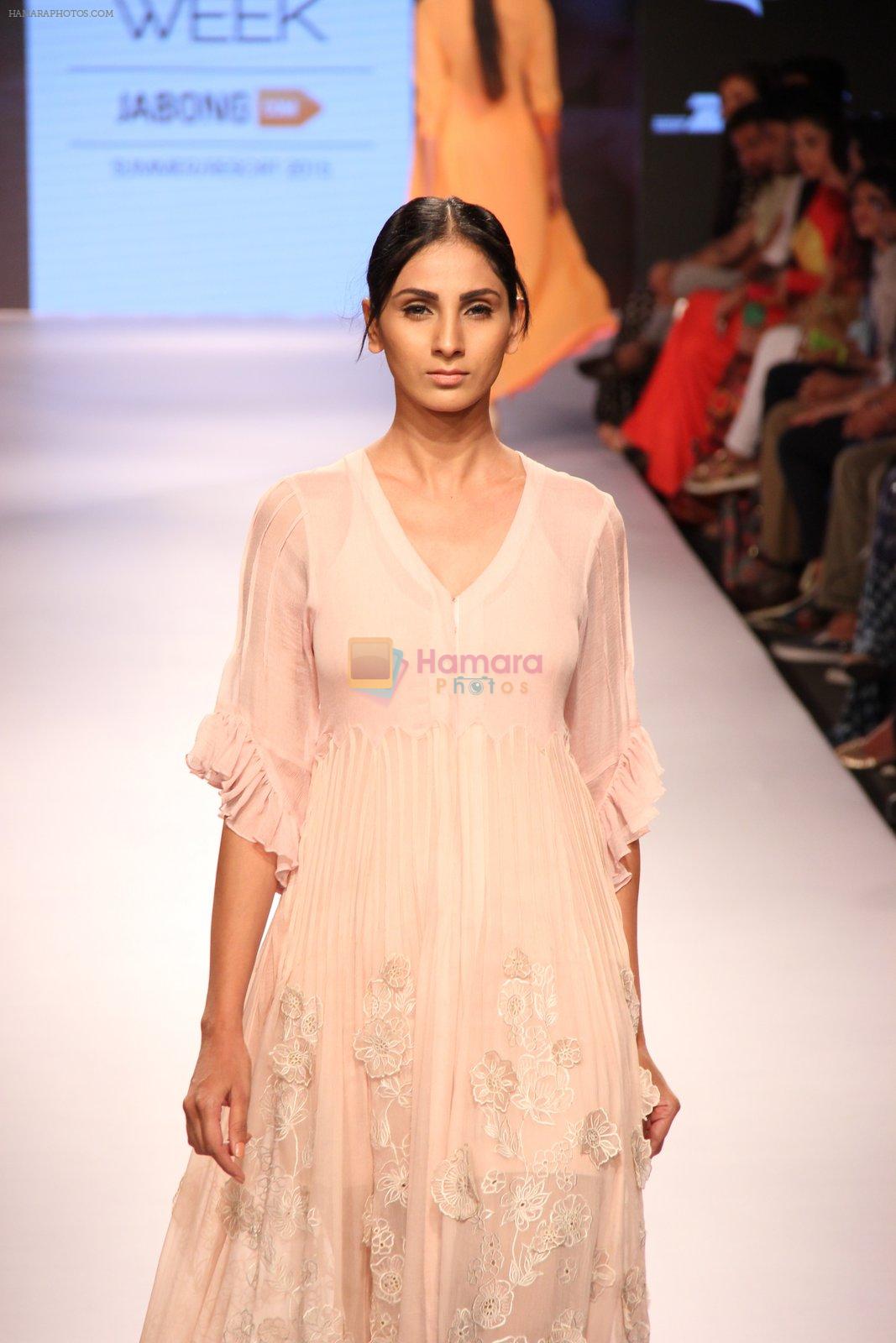 Model walks the ramp for Verb by Pallavi Singhee at Lakme Fashion Week 2015 Day 1 on 18th March 2015