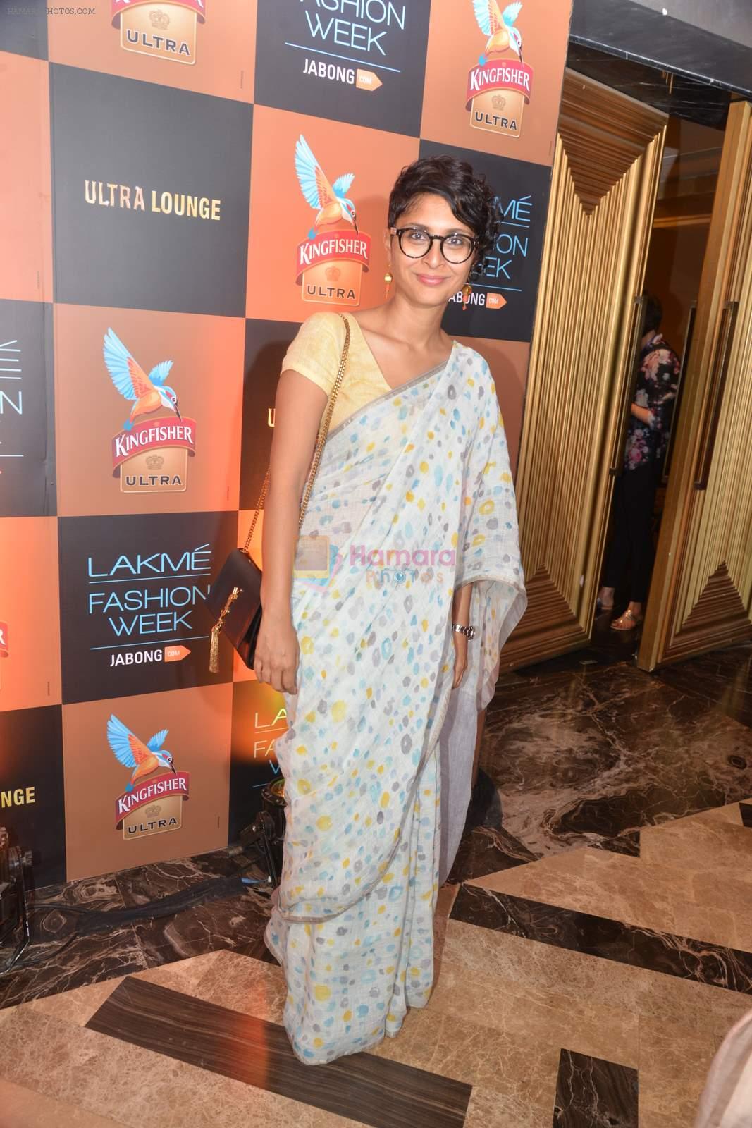 Kiran Rao on Day 2 at Lakme Fashion Week 2015 on 19th March 2015