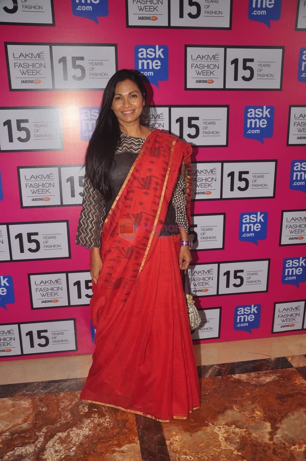 on Day 2 at Lakme Fashion Week 2015 on 19th March 2015