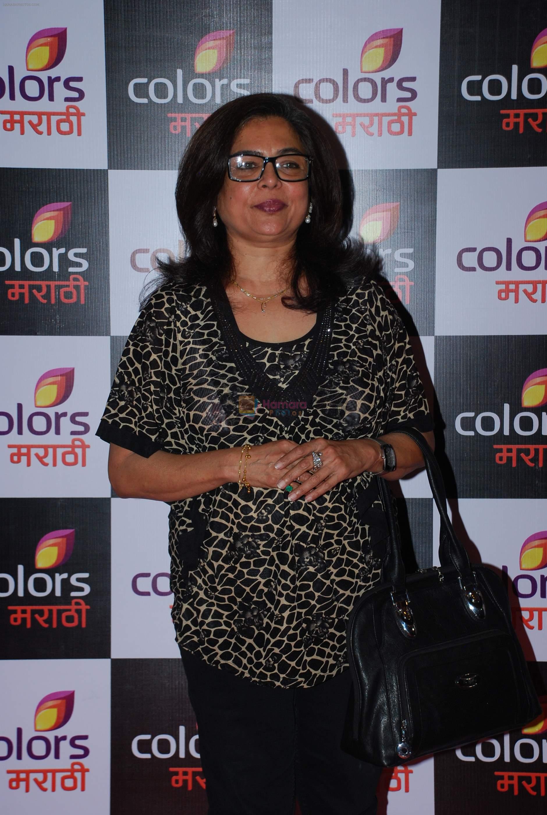 Reema Lagoo at Colors Marathi launch in J W Marriott, Mumbai on 20th March 2015