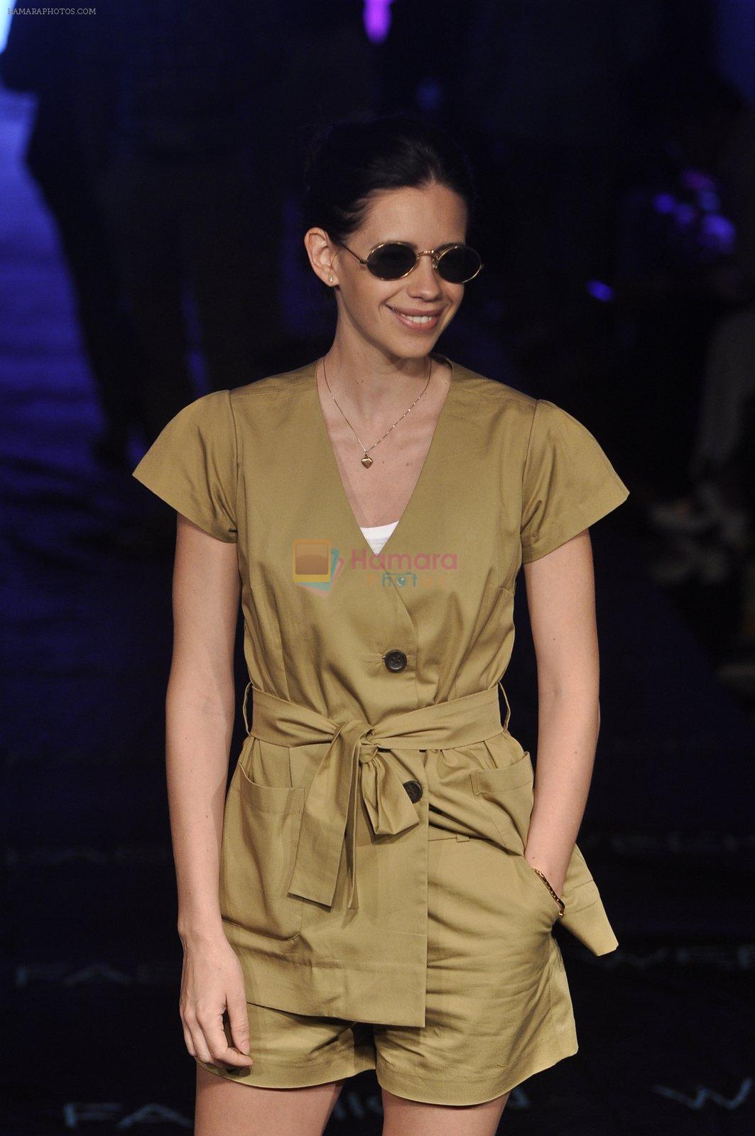 Kalki Koechlin at Quirkbox Show at Lakme Fashion Week 2015 Day 3 on 20th March 2015