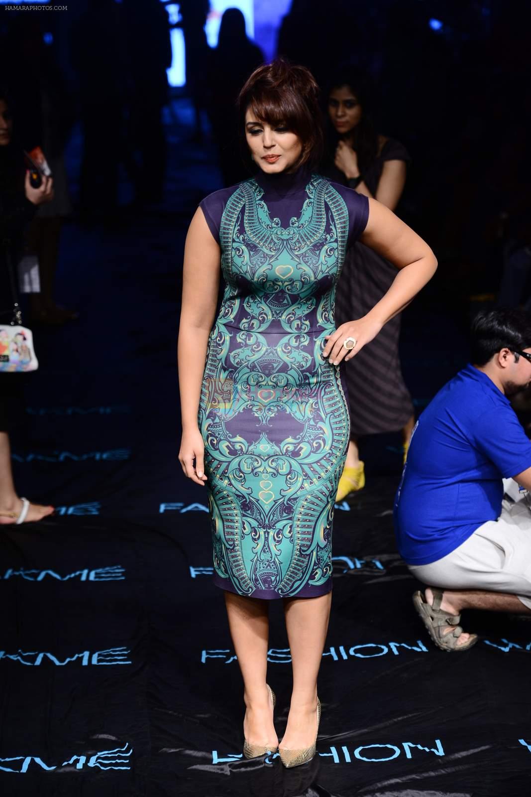Huma Qureshi on Day 4 at Lakme Fashion Week 2015 on 21st March 2015