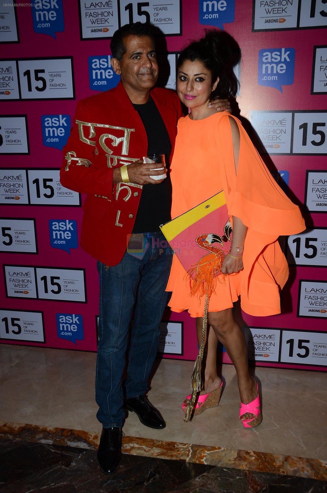 at Anamika Khanna Grand Finale Show at Lakme Fashion Week 2015 Day 5 on 22nd March 2015