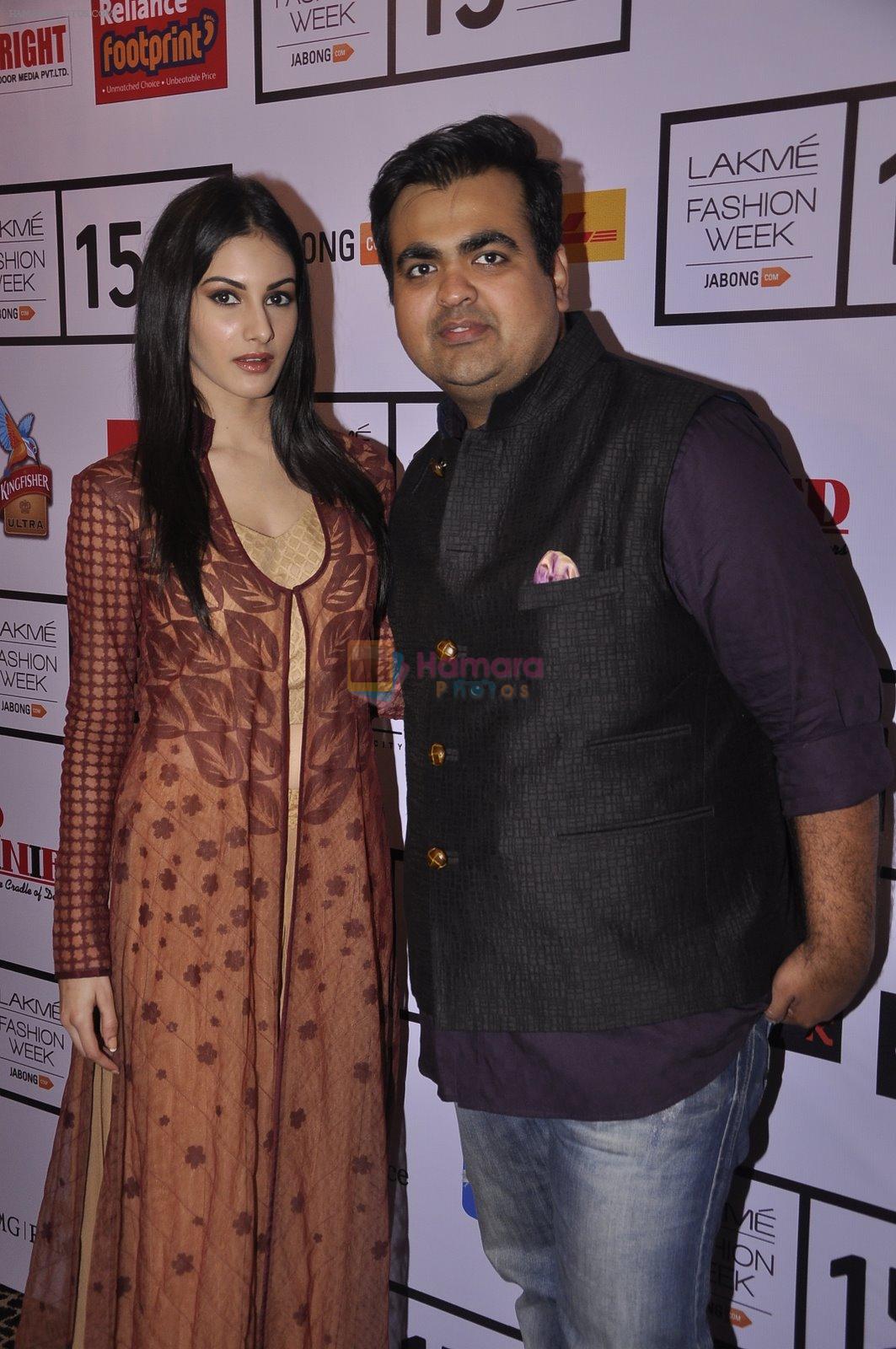 Amyra Dastur on Day 5 at Lakme Fashion Week 2015 on 22nd March 2015
