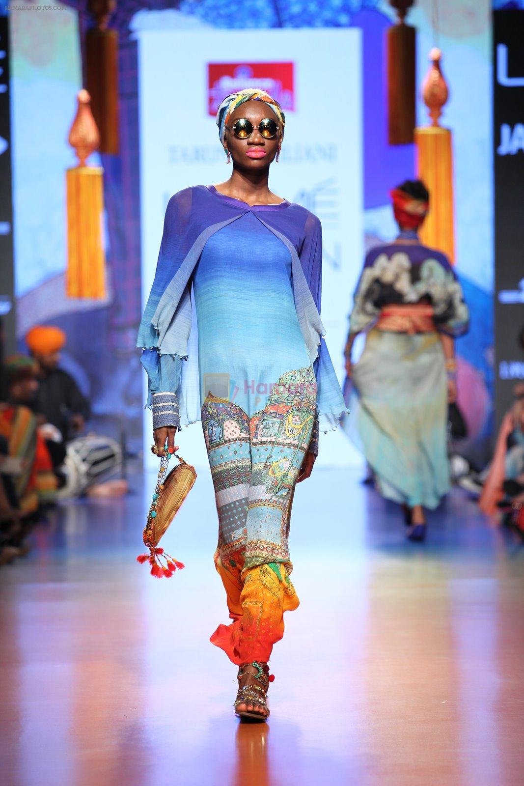 Model walk the ramp for Tarun Tahiliani Show at Lakme Fashion Week 2015 Day 5 on 22nd March 2015