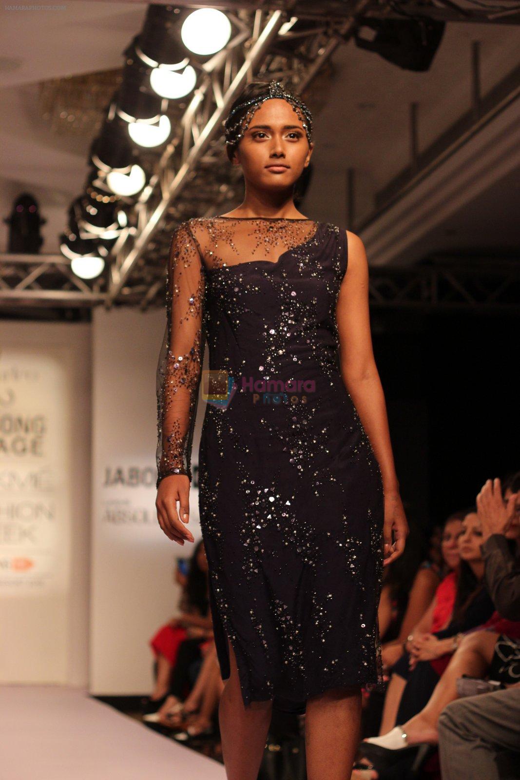 Model walk the ramp for Karleo Show at Lakme Fashion Week 2015 Day 5 on 22nd March 2015