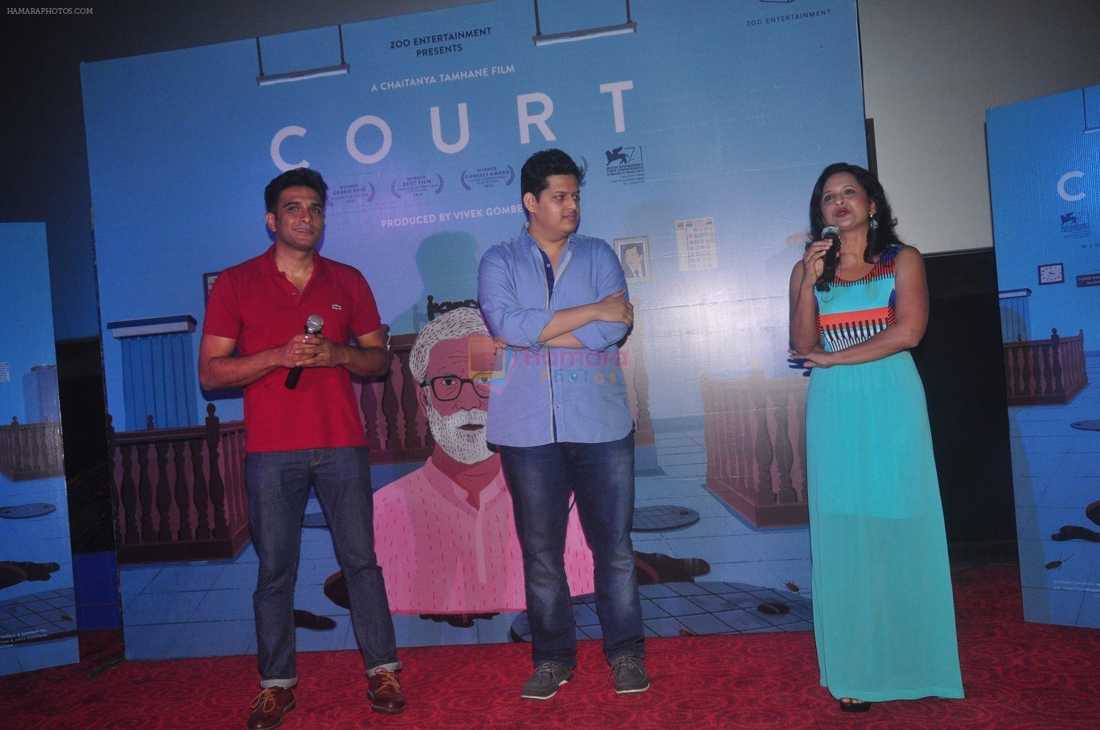 at Court film promotions in Mumbai on 23rd March 2015