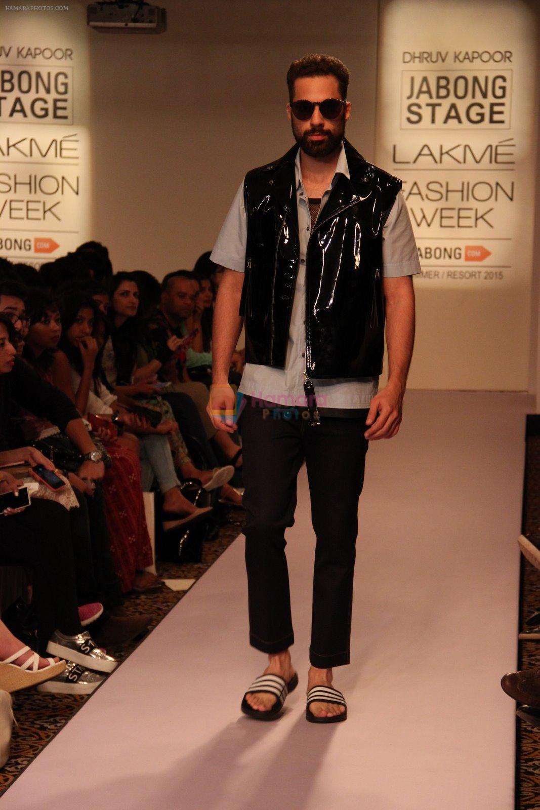 Model walk the ramp for Dhruv Kapoor at Lakme Fashion Show 2015 on 20th March 2015