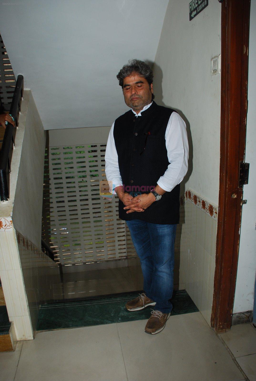 Vishal Bharadwaj at the trailor launch of Barefoot To Goa in Sunny Super Sound on 24th March 2015