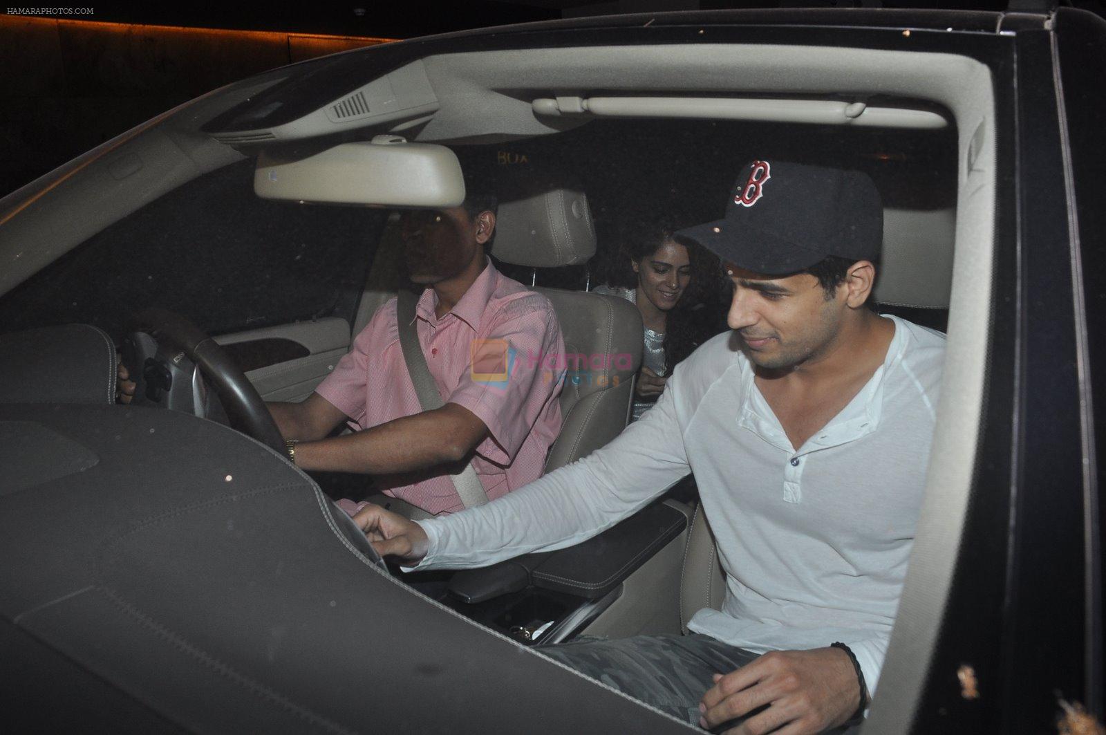 Sidharth Malhotra snapped at Lightbox on 24th March 2015