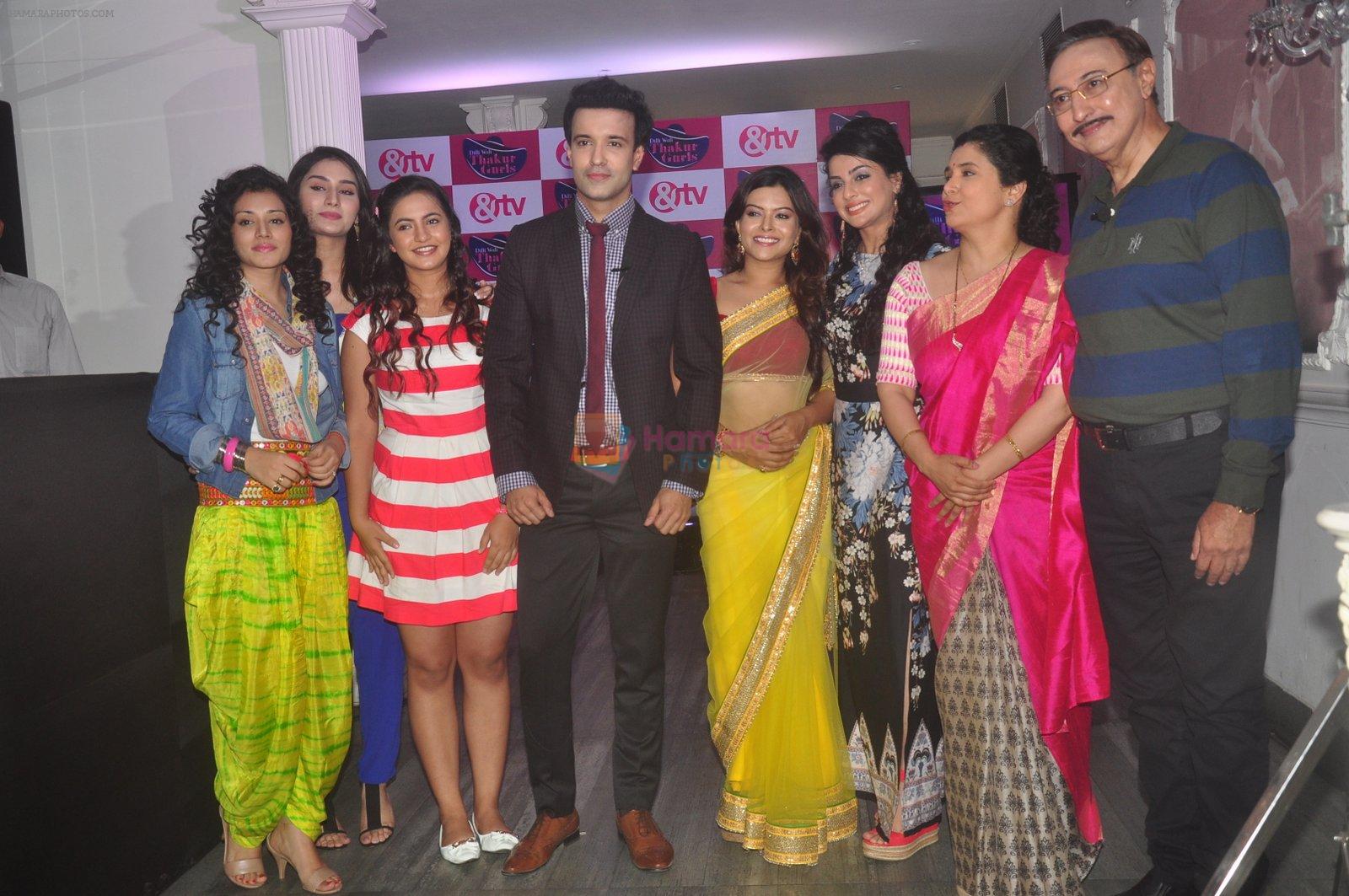 Sukirti Kandpal, Supriya Pilgaonkar, Anang Desai, Aamir Ali at & TV Dilli Wali Thakur Gurls launch in Mumbai on 25th March 2015