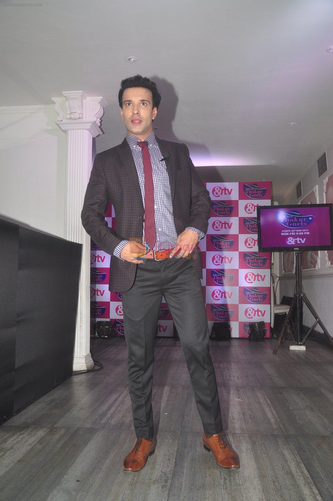 Aamir Ali at & TV Dilli Wali Thakur Gurls launch in Mumbai on 25th March 2015