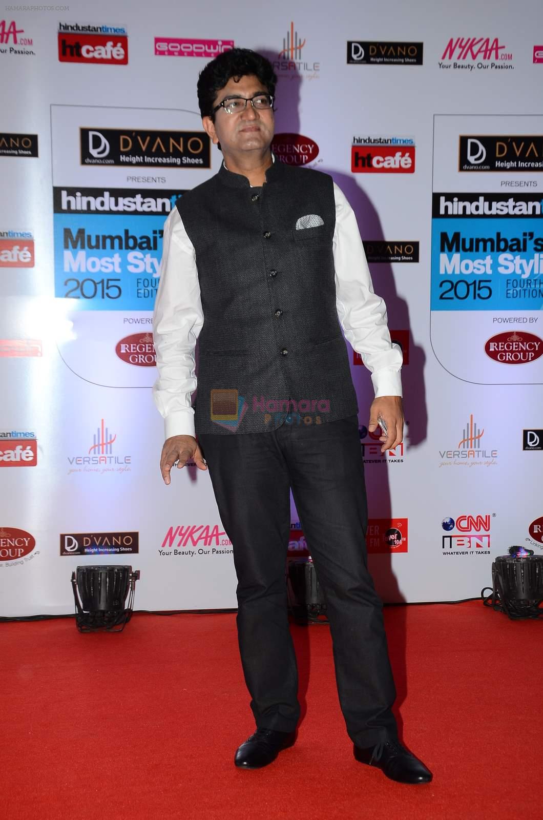 Parsoon Joshi at HT Mumbai's Most Stylish Awards 2015 in Mumbai on 26th March 2015
