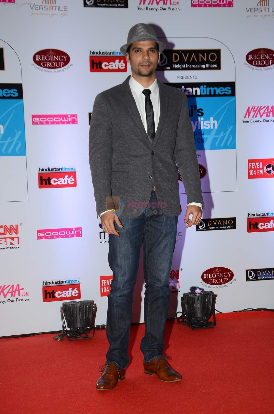 Neil Bhoopalam at HT Mumbai's Most Stylish Awards 2015 in Mumbai on 26th March 2015