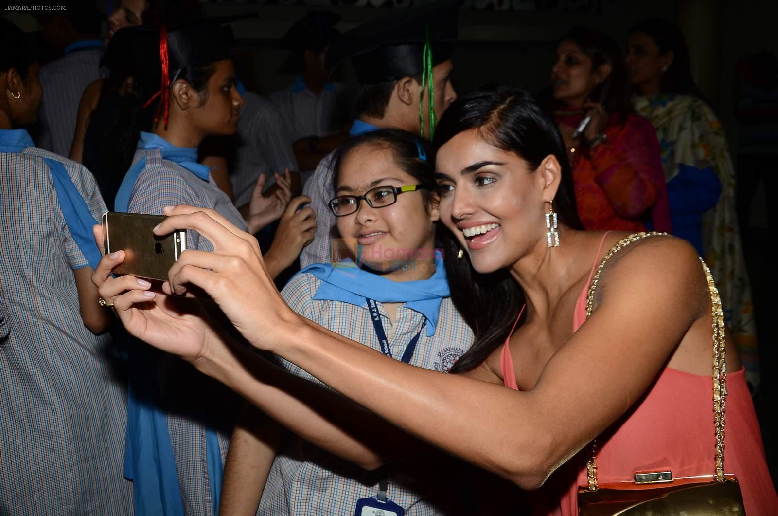 Nathalia Kaur at SPJ Sadhana School for a noble cause on 26th March 2015