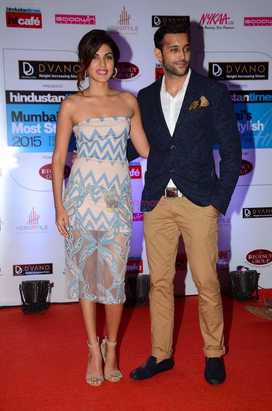 Rhea Chakraborty at HT Mumbai's Most Stylish Awards 2015 in Mumbai on 26th March 2015