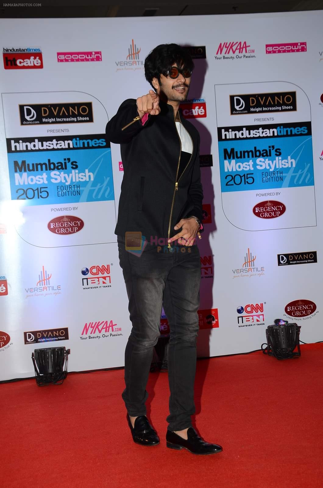 Ali Fazal at HT Mumbai's Most Stylish Awards 2015 in Mumbai on 26th March 2015
