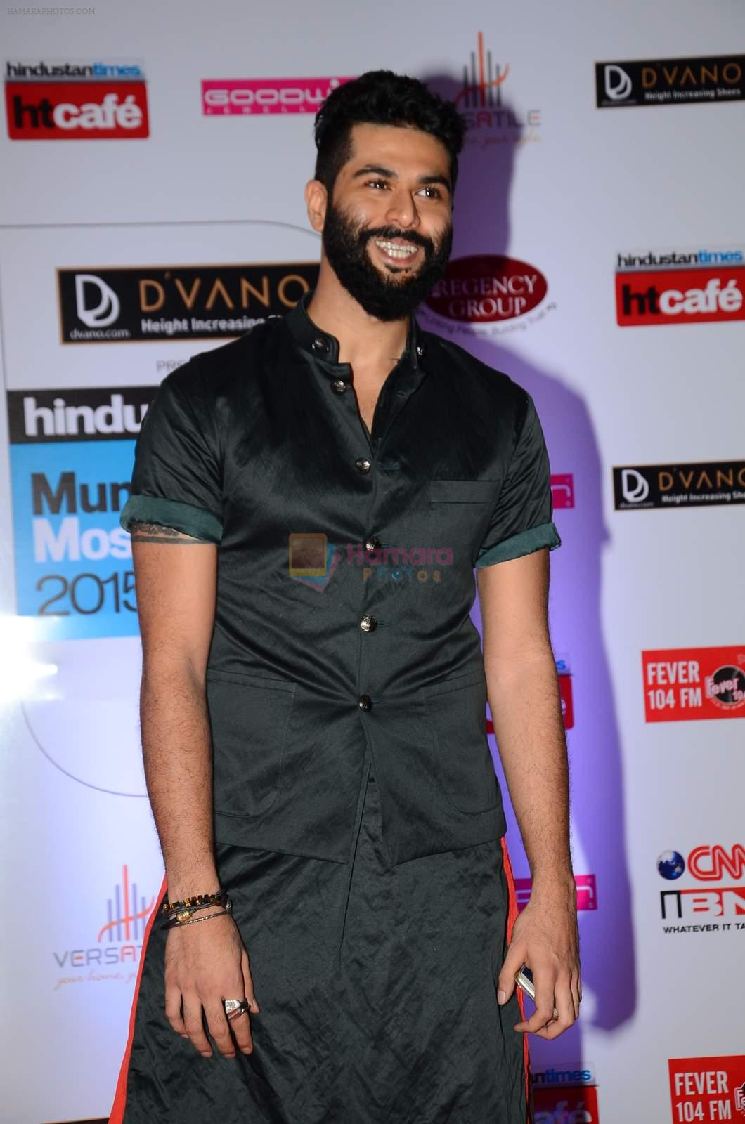 Kunal Rawal at HT Mumbai's Most Stylish Awards 2015 in Mumbai on 26th March 2015