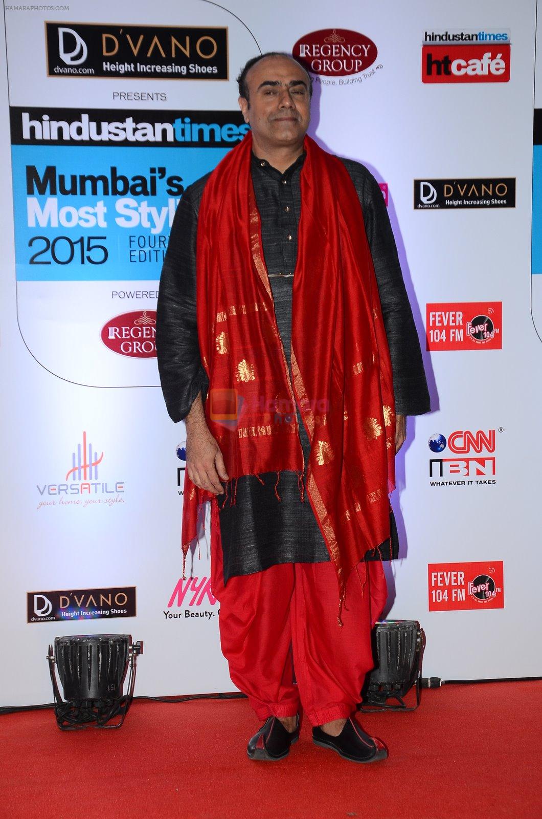 Rajit Kapur at HT Mumbai's Most Stylish Awards 2015 in Mumbai on 26th March 2015