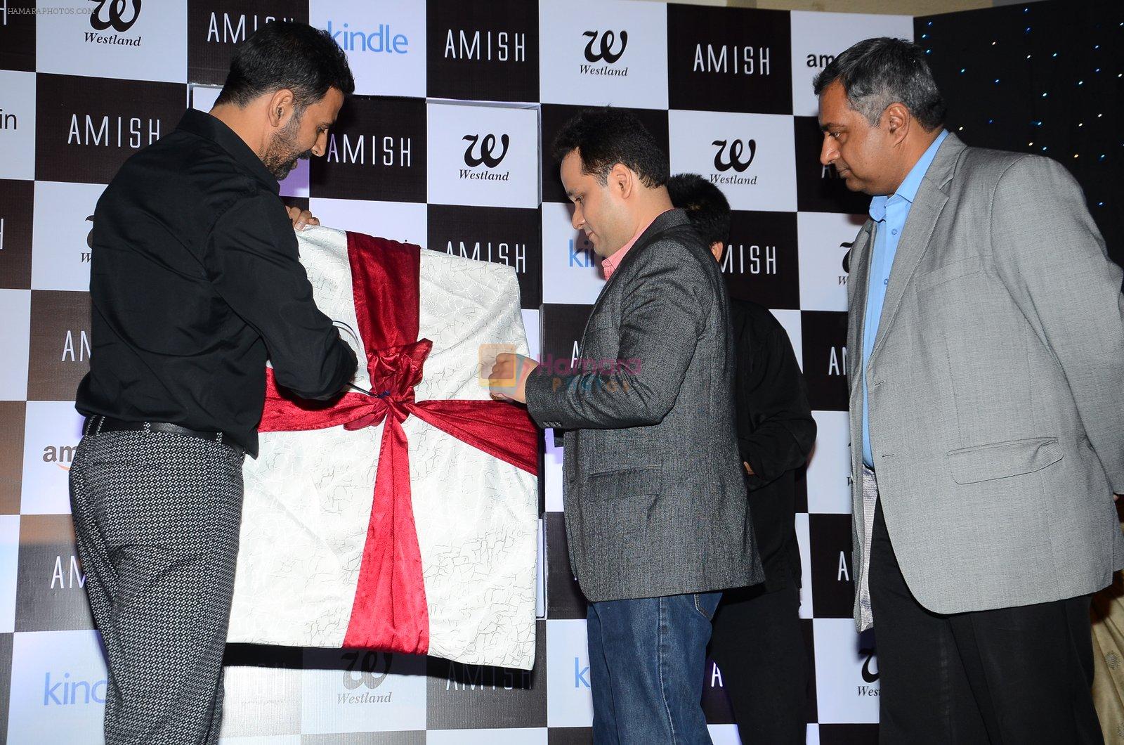 Akshay Kumar unveils Amish Tripathi's Scion of Ikshkavu in Mumbai on 27th March 2015