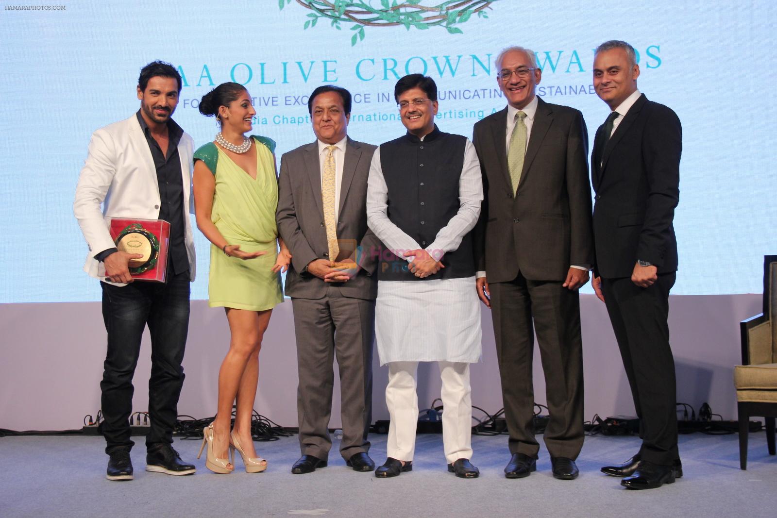 John Abraham at IAA awards in Mumbai on 27th March 2015