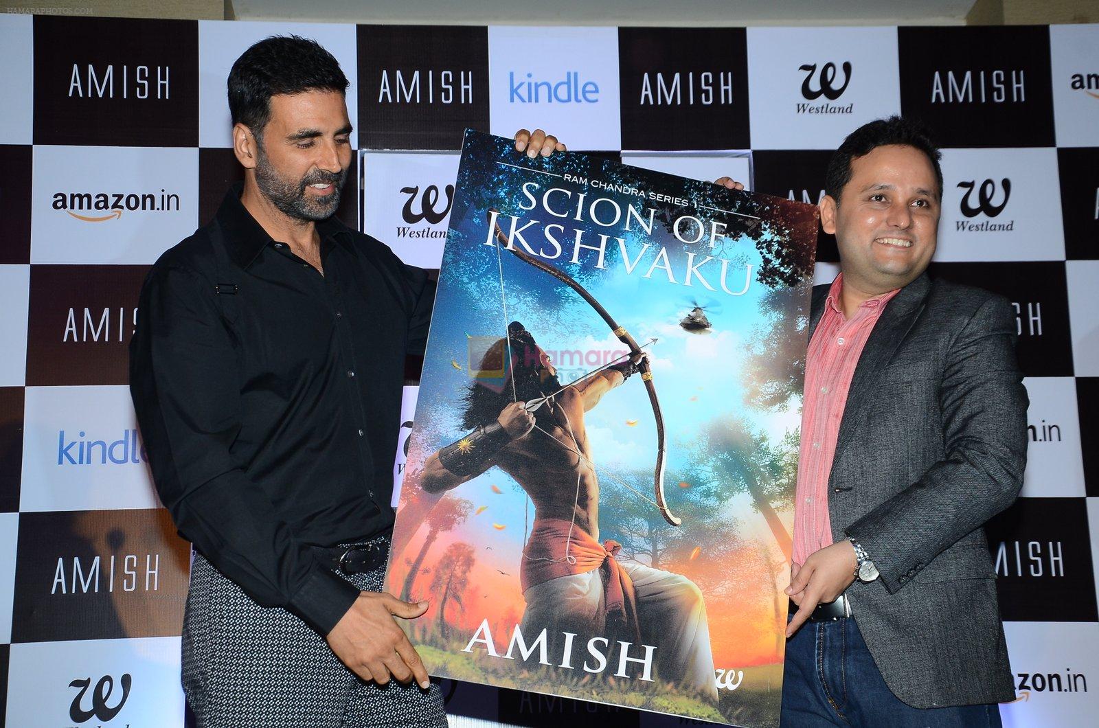 Akshay Kumar unveils Amish Tripathi's Scion of Ikshkavu in Mumbai on 27th March 2015