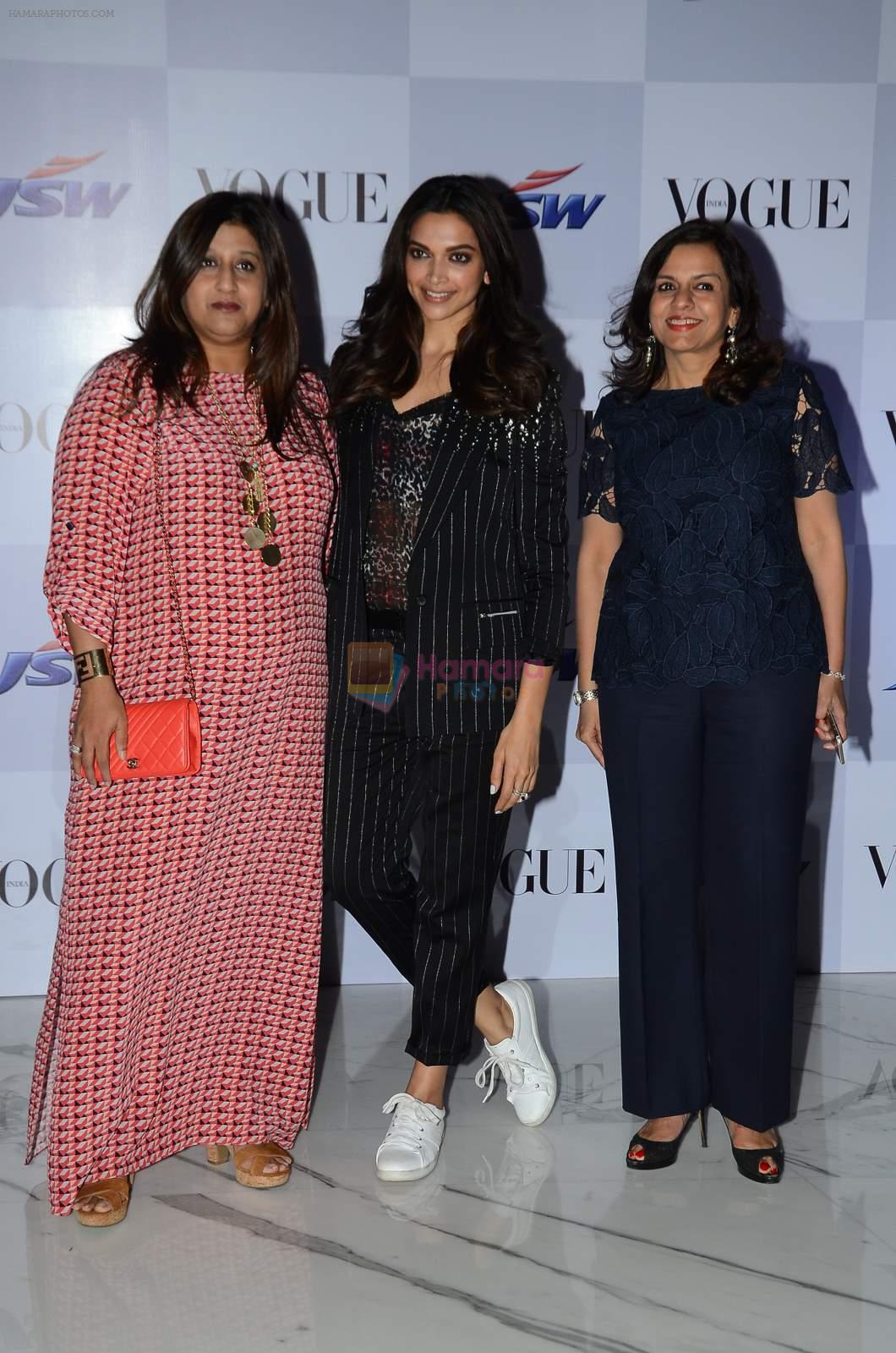 Deepika Padukone at My Choice film by Vogue in Bandra, Mumbai on 28th March 2015
